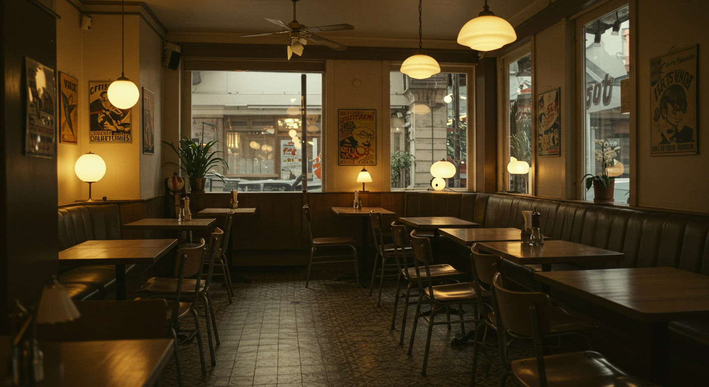 落ち着いた店内の雰囲気